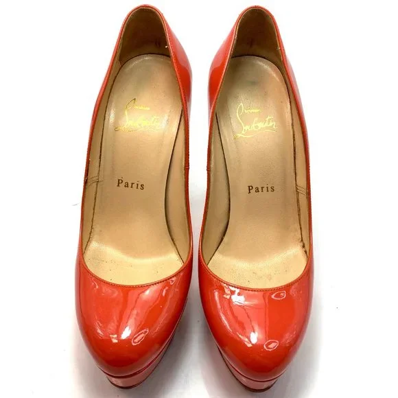 🌷❤️🔥FINAL SALE 🔥 NO OFFERS🌷💥Christian Louboutin Bianca 140 Heels 36.5 - Picture 3 of 9